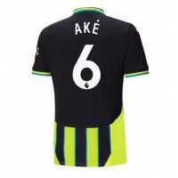 Manchester City Nathan Ake #6 Udebanetrøje 2024-25 Kortærmet